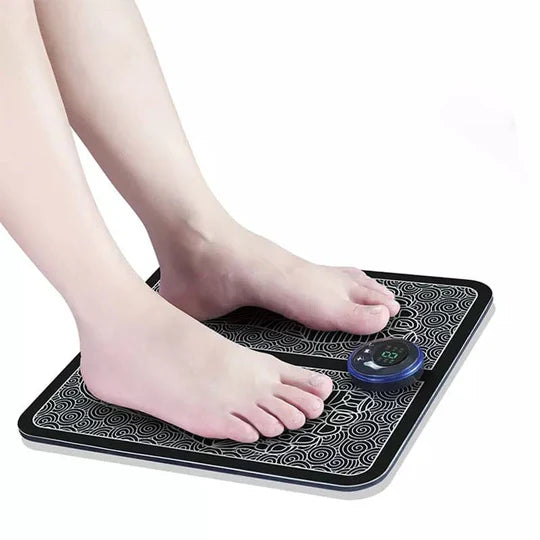 Electric EMS Foot Massager Pad β Foldable Acupressure & Muscle Stimulation Mat for Pain Relief, Blood Circulation & Leg Relaxation Therapy