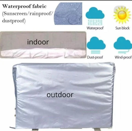 1.5/2 Ton High Quality Ac Dust Cover For Indoor And Outdoor, Air Conditioner Waterproof Cover Share Tweet